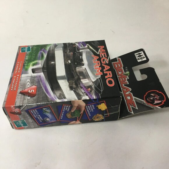 Megaro Arm USA Hasbro Beyblade 2001 5 Attack 82505 New Sealed TAKARA - Picture 5 of 9